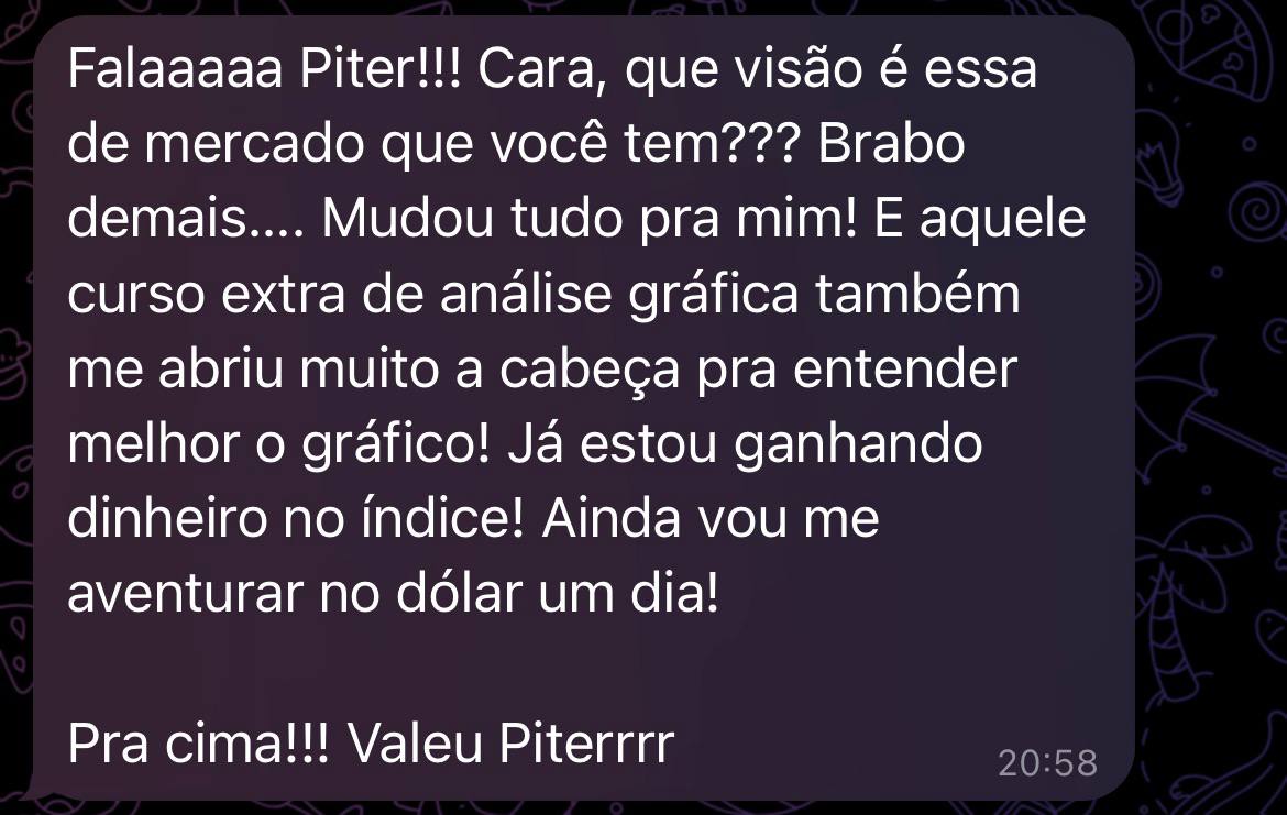 Depoimento &mdash; visão de mercado